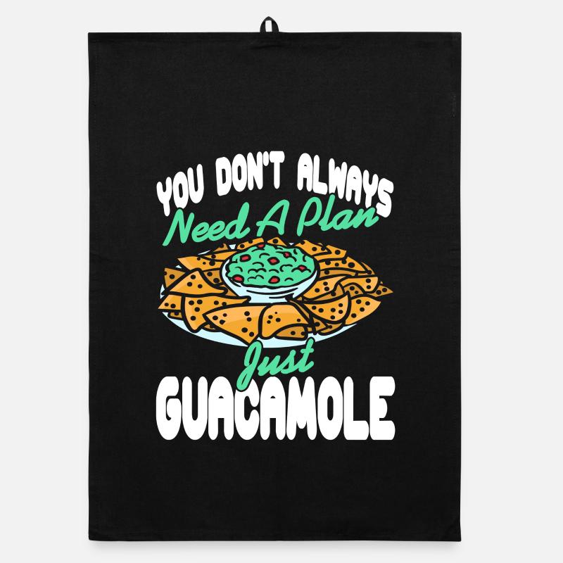 I Know the Guac Is Extra Funny Avocado Quote Meme Organic Geschirrtuch