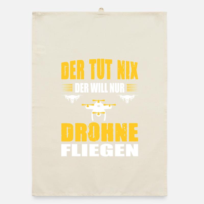 Drone Pilot Accessories Drone Pilot Drone Gift Organic dish towel