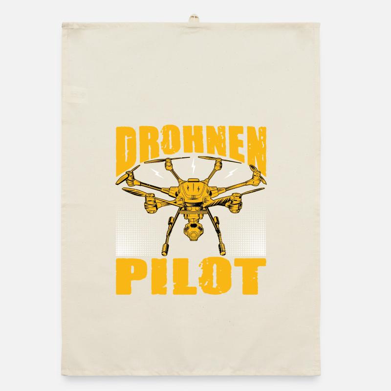 Drone Pilot Accessories Drone Pilot Drone Gift Organic dish towel