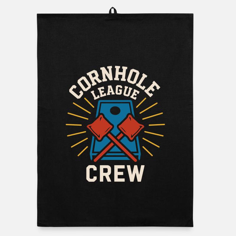 Cornhole Refere Official Referee Organic dish towel
