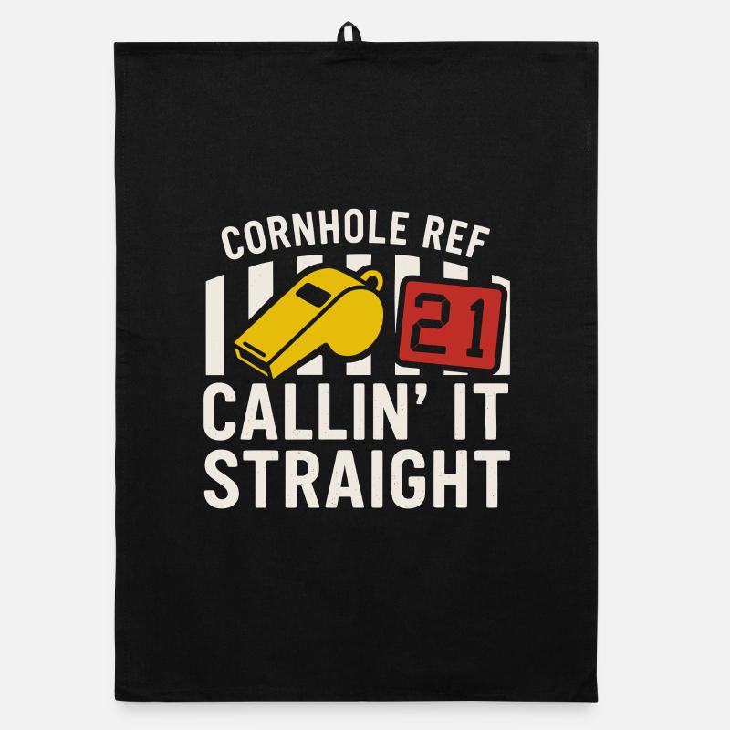 Cornhole Arbitre Arbitre officiel Torchon bio