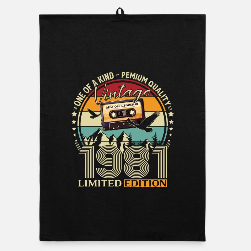 Cassette du 44e anniversaire, octobre 1981 Torchon bio