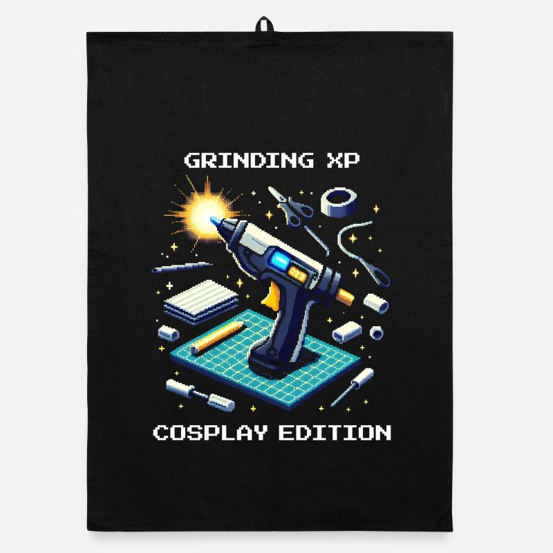 Grinding XP – Édition Cosplay | Artisanat, Con Torchon bio