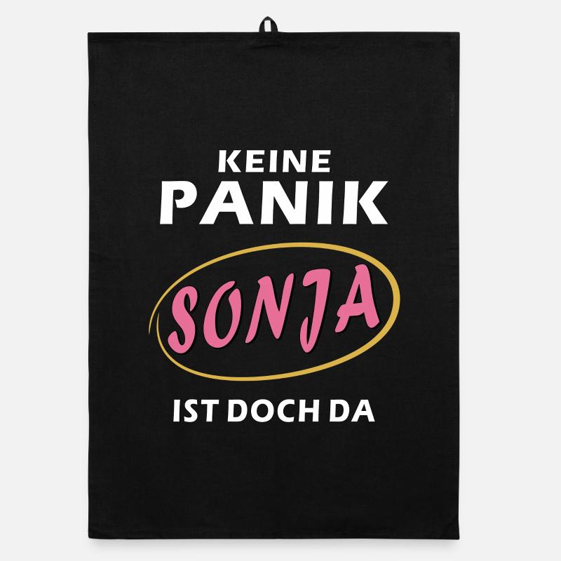 DON'T PANIC SONJA Organic dish towel