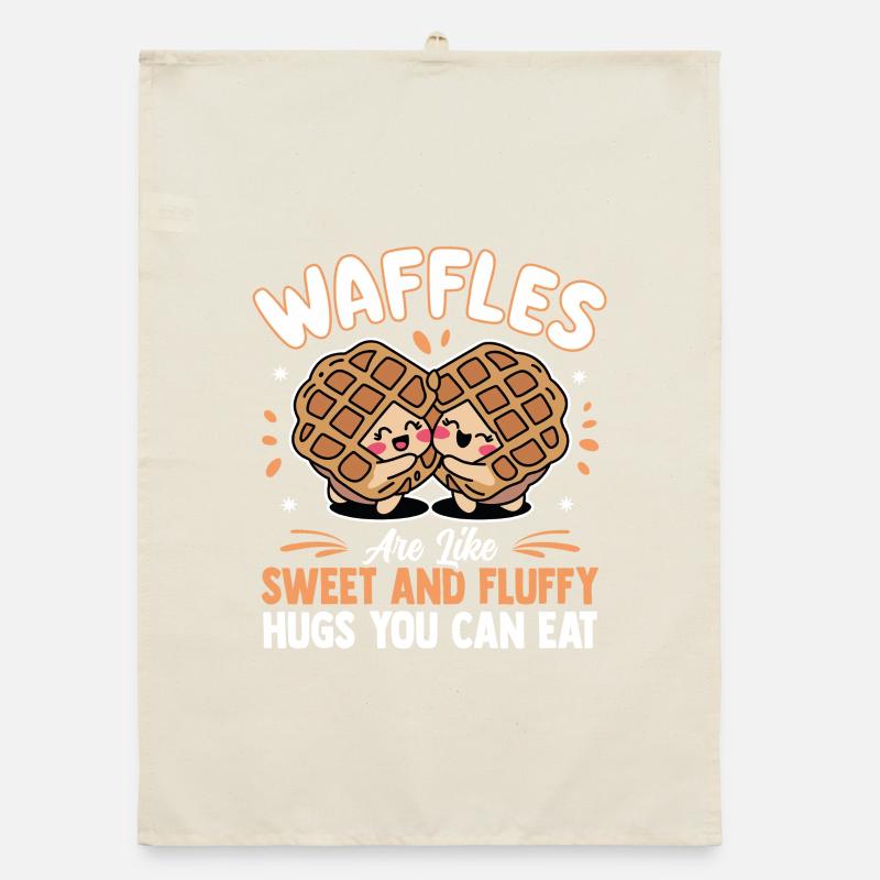 Gaufres sucrées Relation gaufre moelleuse Torchon bio