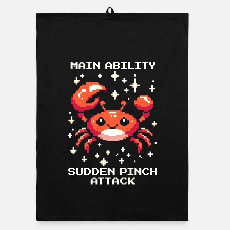 Main Ability: Scissor Snap Attack | Crab Organic dish towel