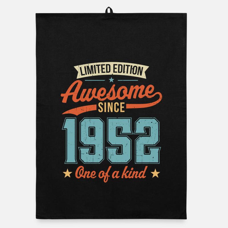 Awesome Since 1952 Organic dish towel