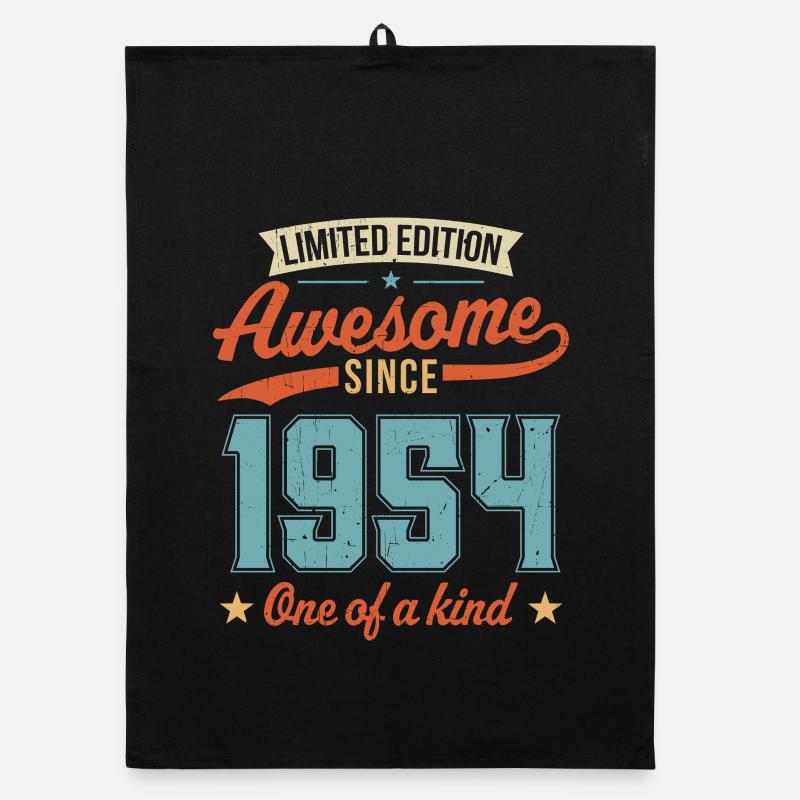 Awesome Since 1954 Organic dish towel