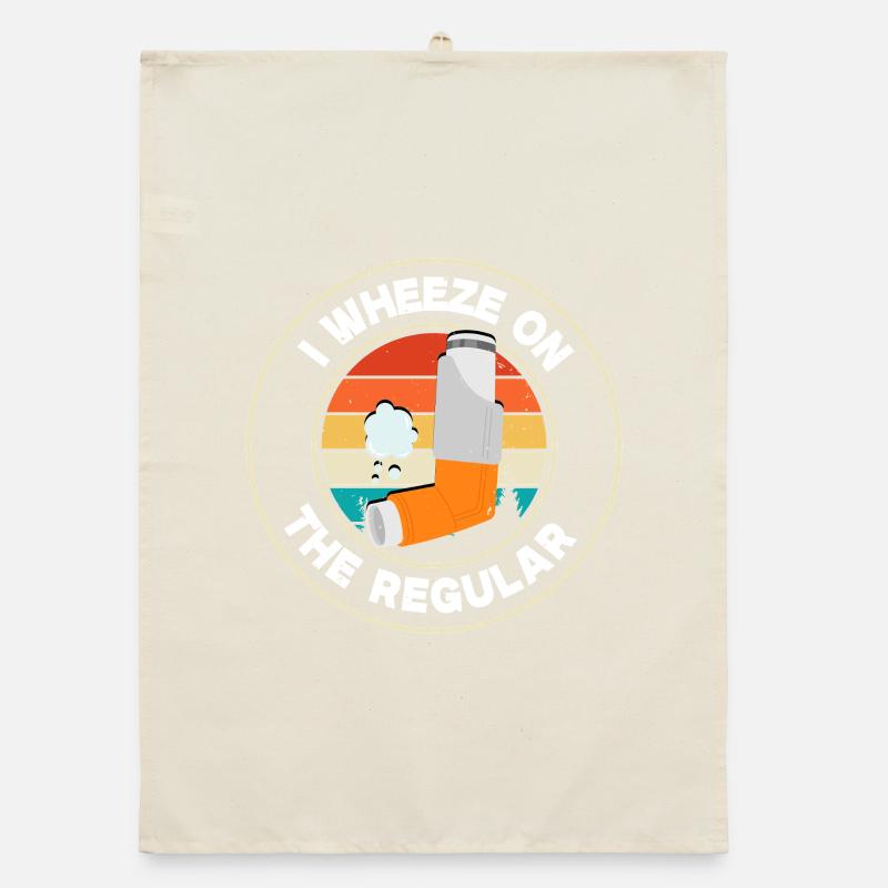 Asthma Asthmatics Organic dish towel