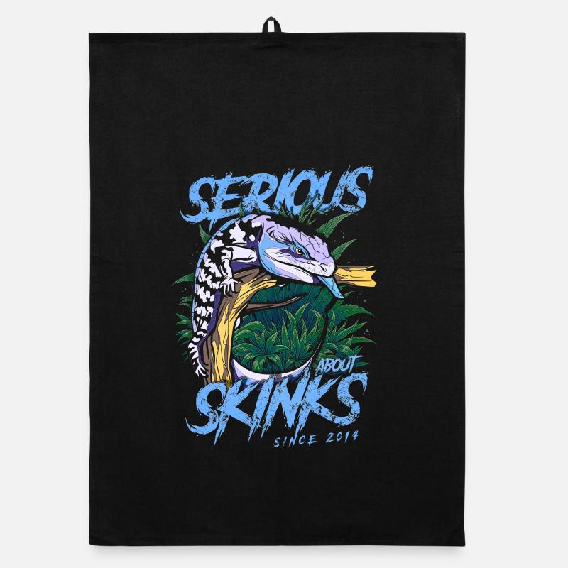 Serious About Blue Tongue Skinks Since 2014 Organic dish towel