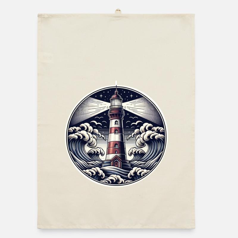 lighthouse Organic dish towel