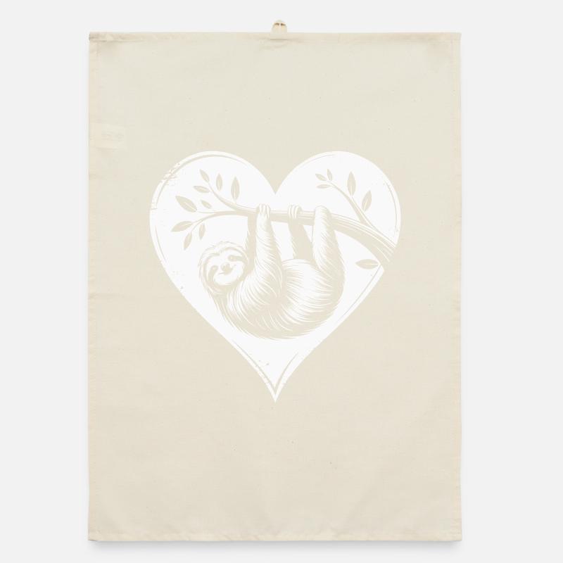 Faultier Organic Geschirrtuch