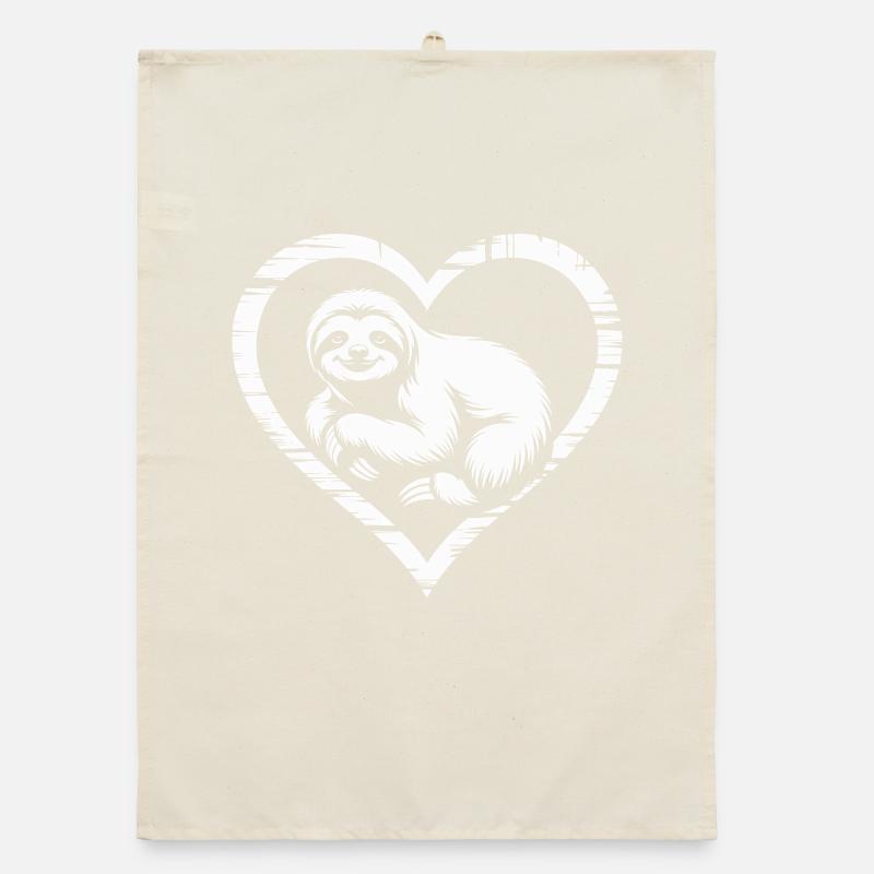 Sloth Organic dish towel