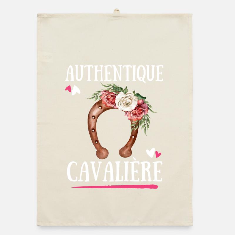 Authentischer Cavaliere Organic Geschirrtuch