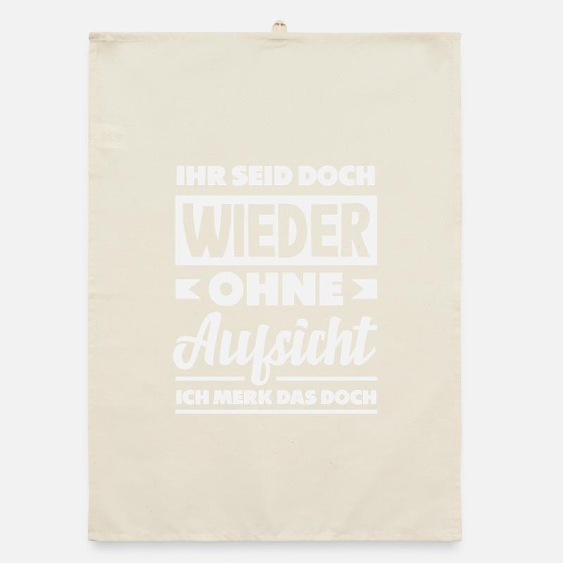 Again without supervision – sarcasm Organic dish towel