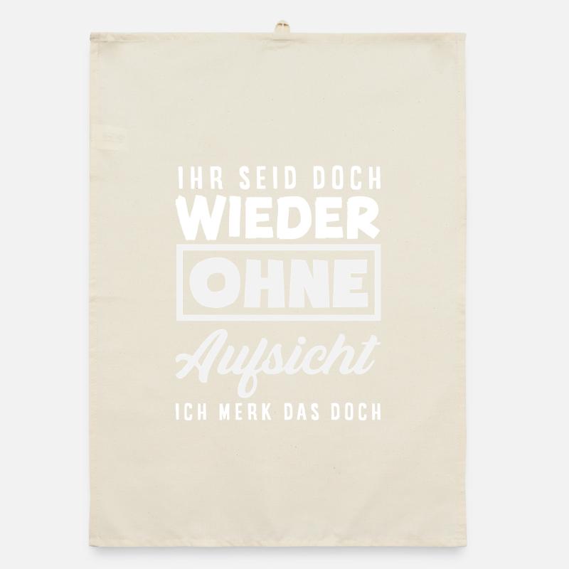 Again without supervision – sarcasm Organic dish towel