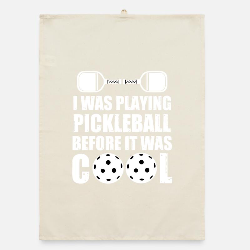 Playing Pickleball Before It Was Cool Organic dish towel