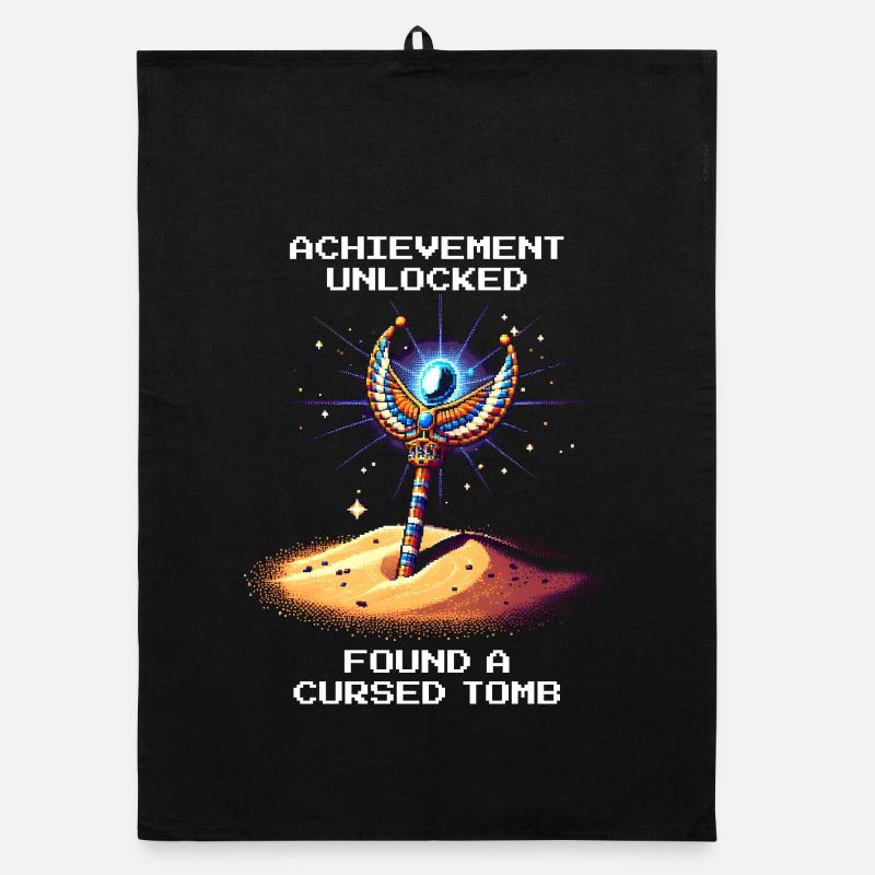 Achievement: Cursed Tomb Found | Egypt Organic dish towel
