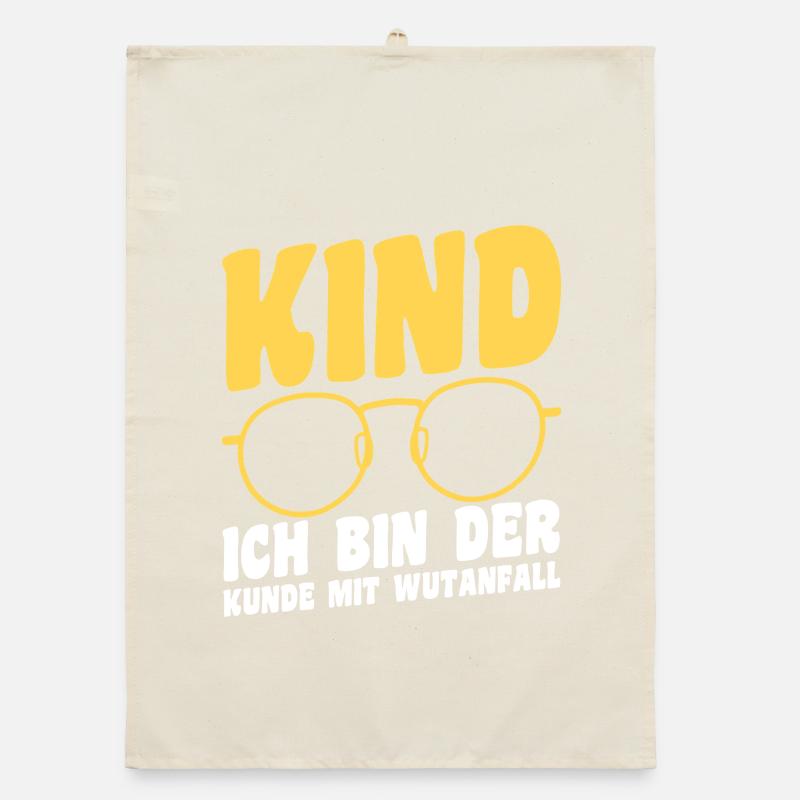 Kaffee Mutter Team Mama Organic Geschirrtuch