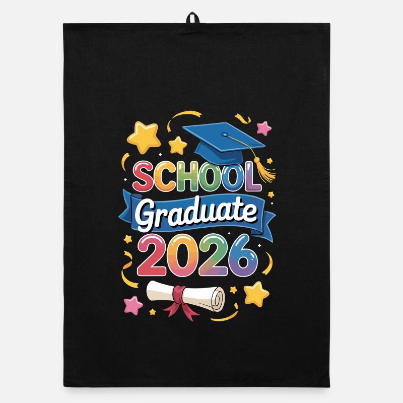 Diplômé de l’école 2026 Design Torchon bio