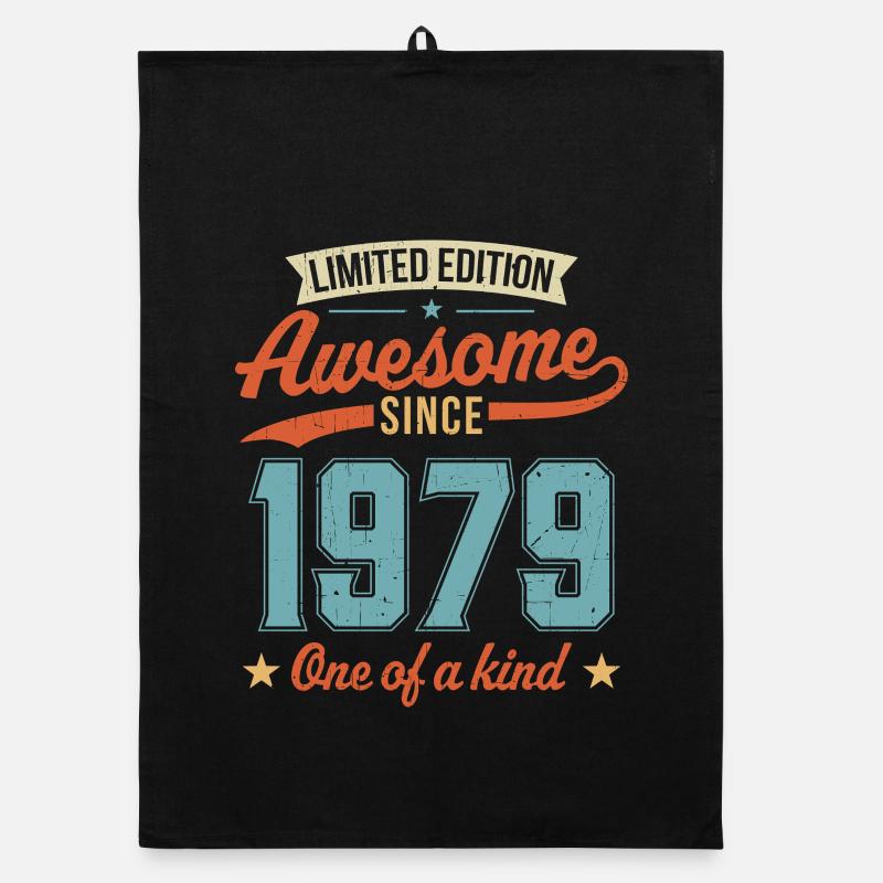 Awesome Since 1979 Organic dish towel