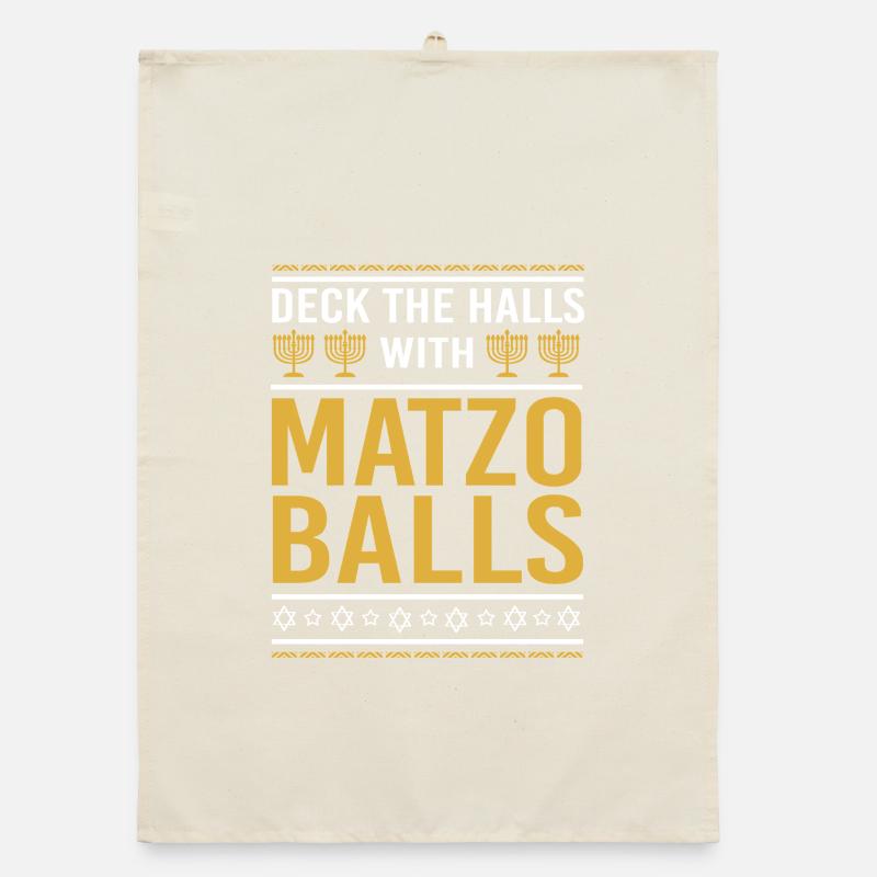 Hanoukka Hanoukka Hanoucca Torchon bio