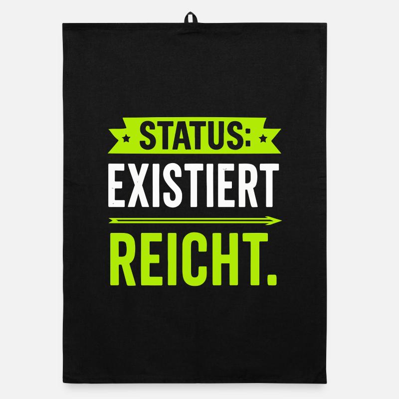 Statut : Existe suffit – drôle de dicton Torchon bio