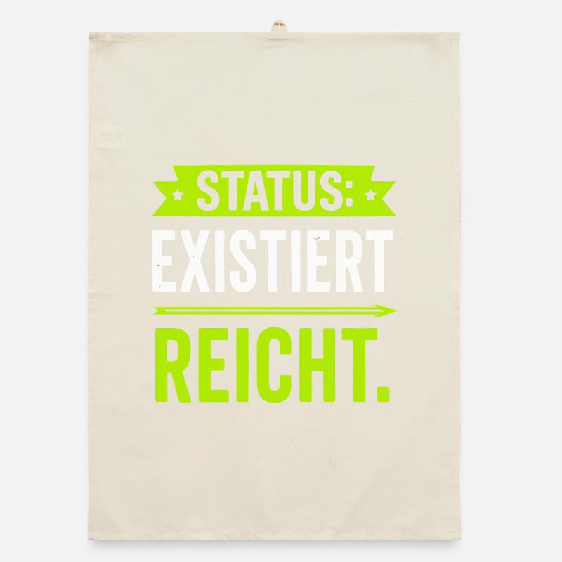 Statut : Existe suffit – drôle de dicton Torchon bio