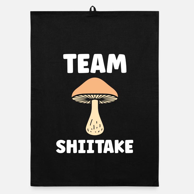 Shiitake Team Tee Organic dish towel
