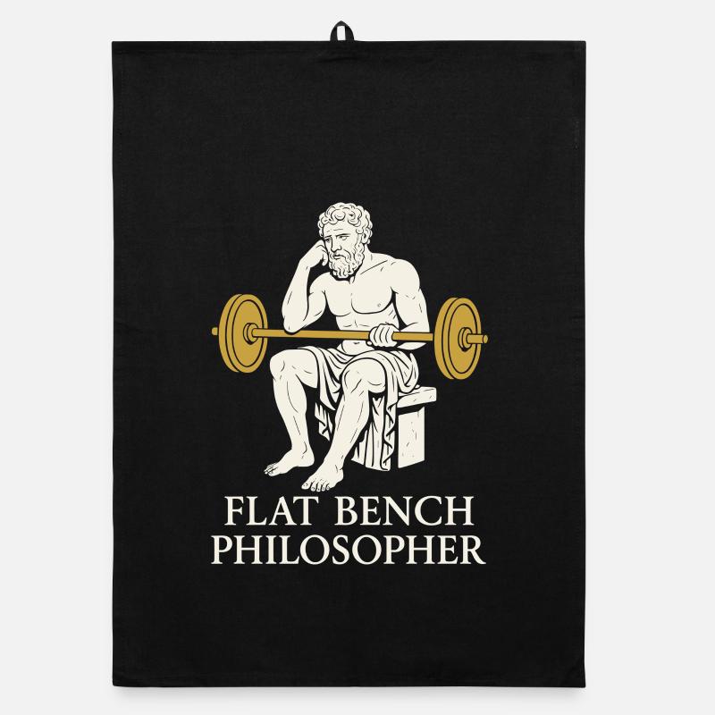 Funny Bench Press Meme Spot Me Bro Powerlifting Organic dish towel