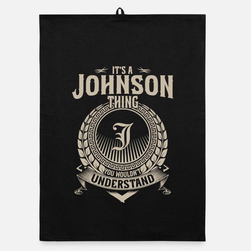 Johnson Thing Crest Tee Organic dish towel