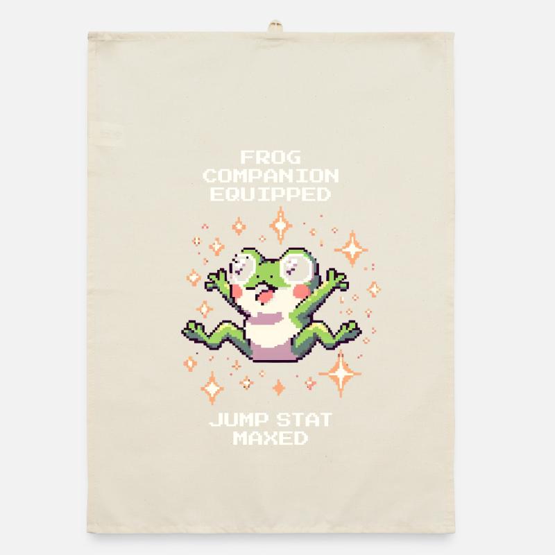 Frog Buddy équipé – Jump Max | Crapaud Torchon bio