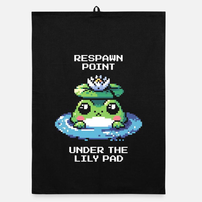 Point de réapparition : Sous le nénuphar | Grenouille, Étang Torchon bio