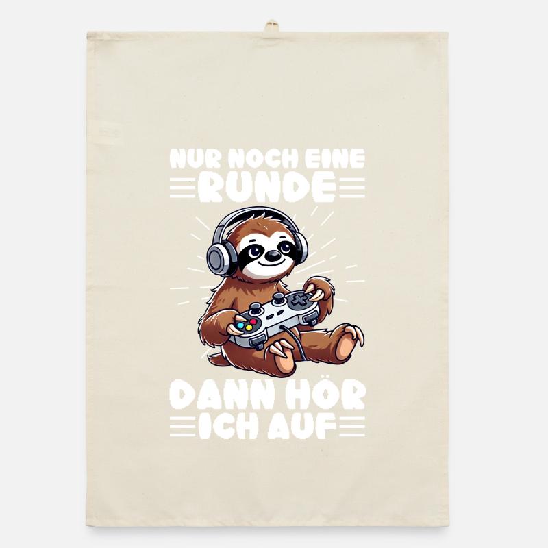 Just one more round then I'll stop sloth Organic dish towel