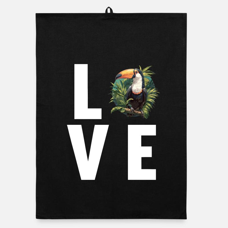Toucans Toucan Organic dish towel