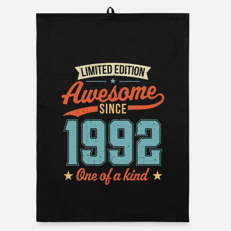 Awesome Since 1992 Organic dish towel