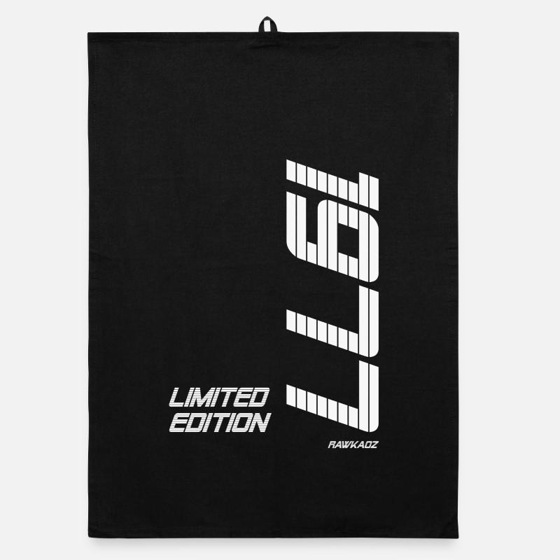 Limitierte Edition Stil Logo Organic Geschirrtuch