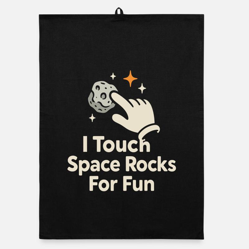 Meteorite Collector Fallen Star Cosmic Organic dish towel