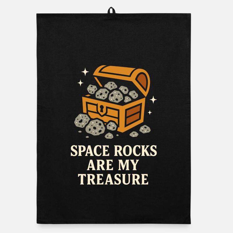 Meteorite Collector Fallen Star Cosmic Organic dish towel