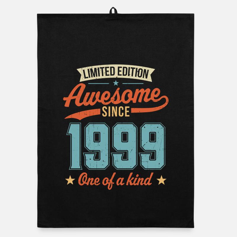 Awesome Since 1999 Organic dish towel