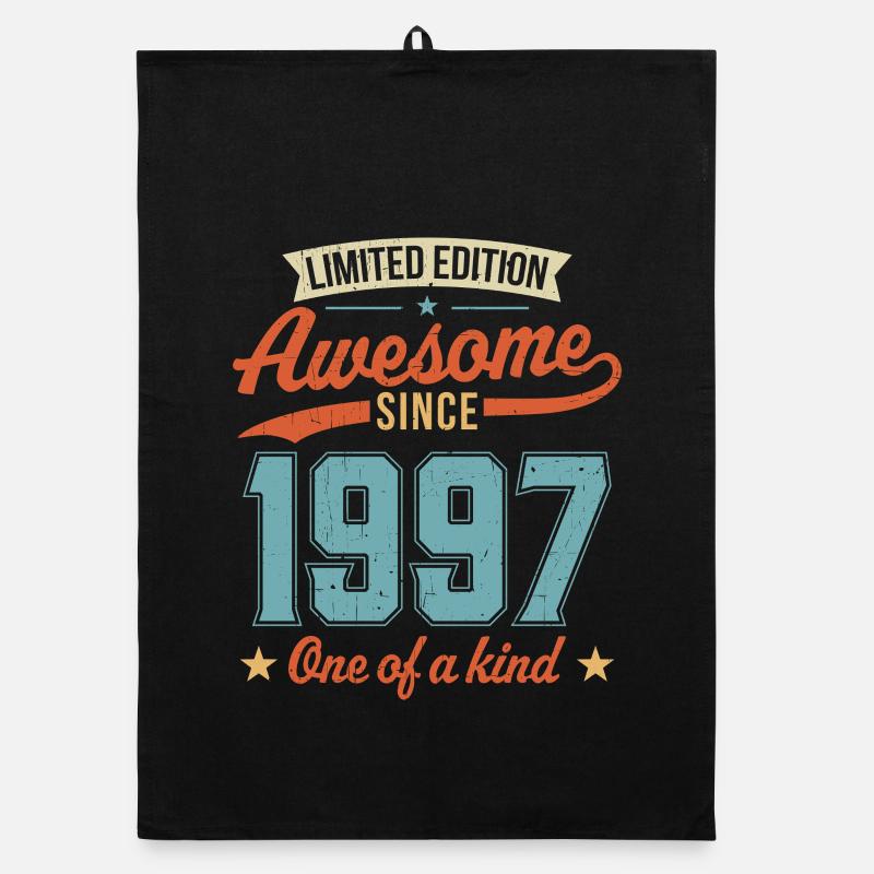 Awesome Since 1997 Organic dish towel