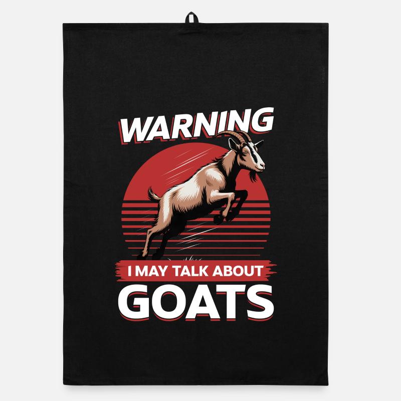 Drôle d’animal de la ferme chèvre Torchon bio