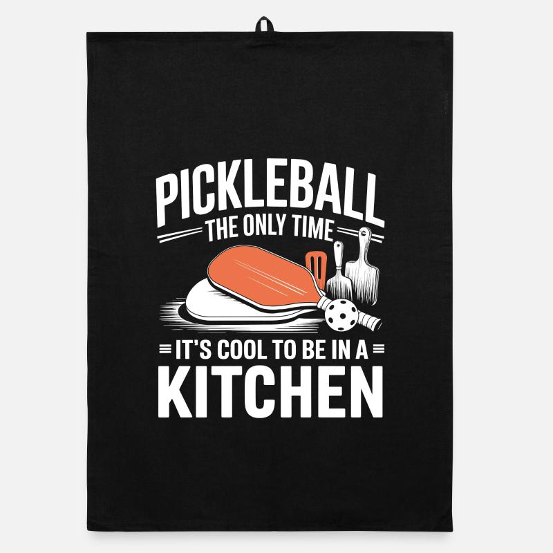 Pickleball Kitchen Ball Organic dish towel