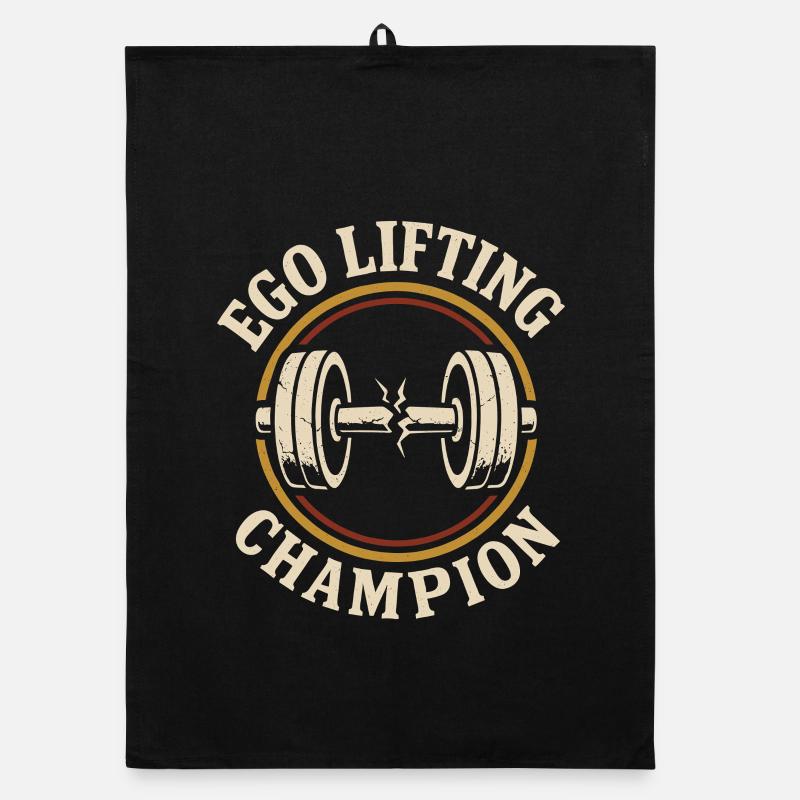 Drôle de développé couché Meme Spot Me Bro Powerlifting Torchon bio