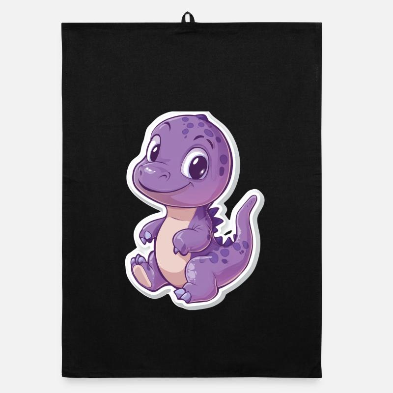 Dinosaurier Organic Geschirrtuch