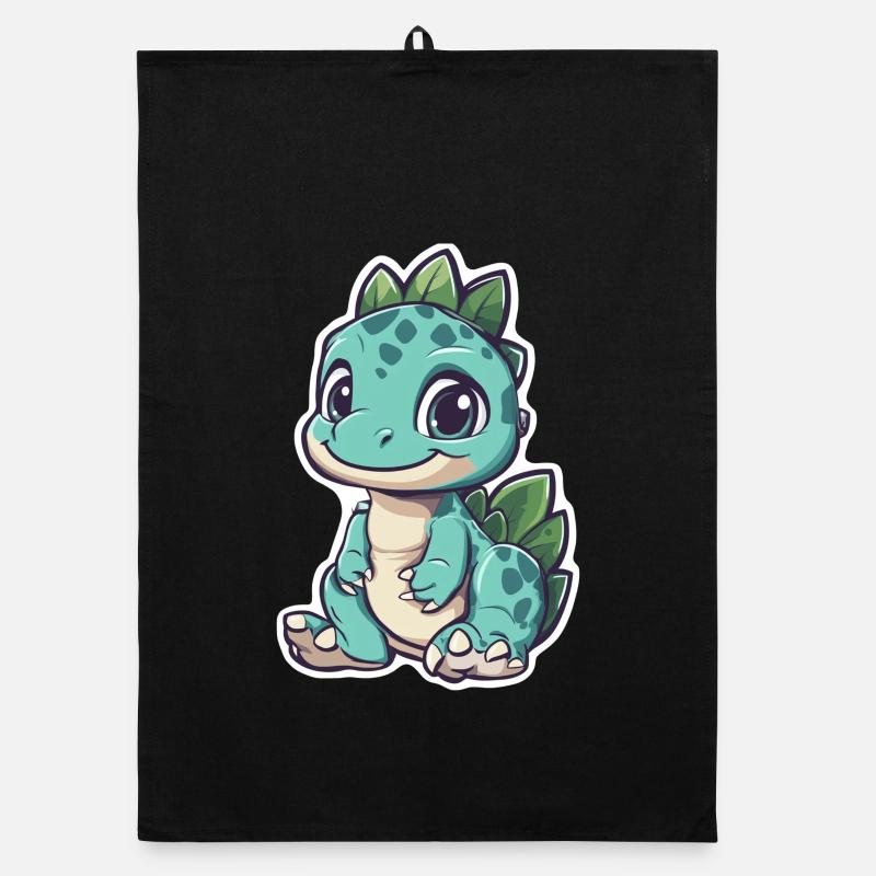 Dinosaurier Organic Geschirrtuch