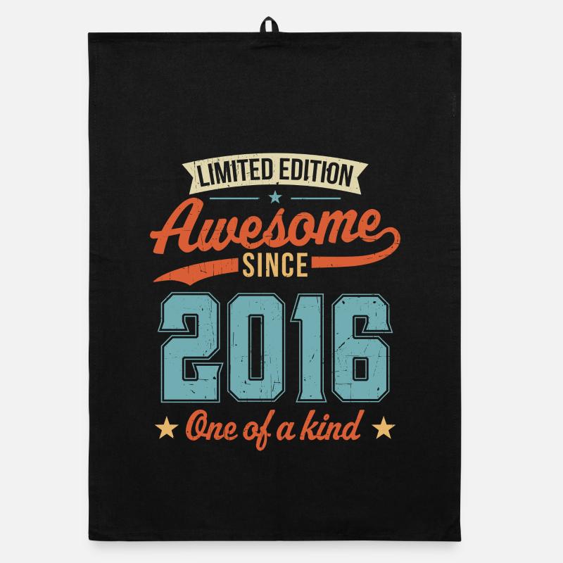 Awesome Since 2016 Organic dish towel