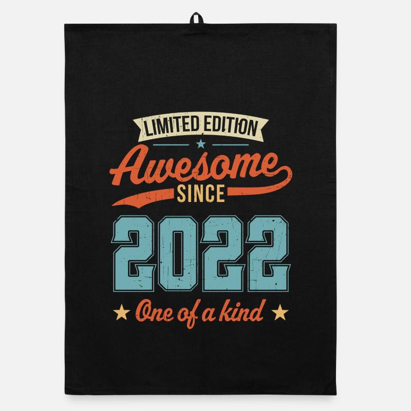 Awesome Since 2022 Organic dish towel