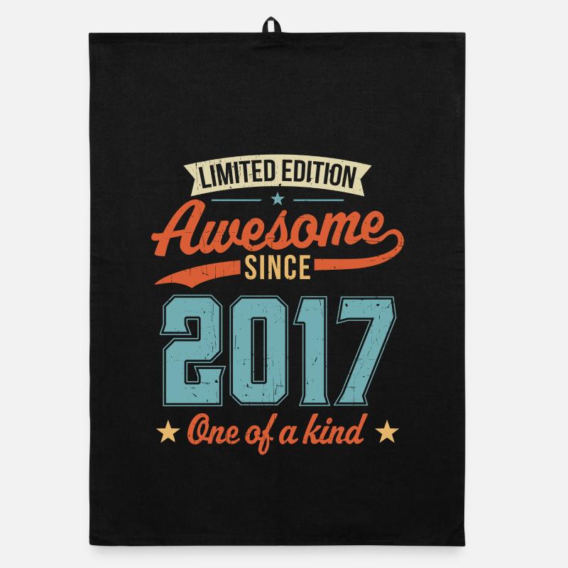 Awesome Since 2017 Organic dish towel