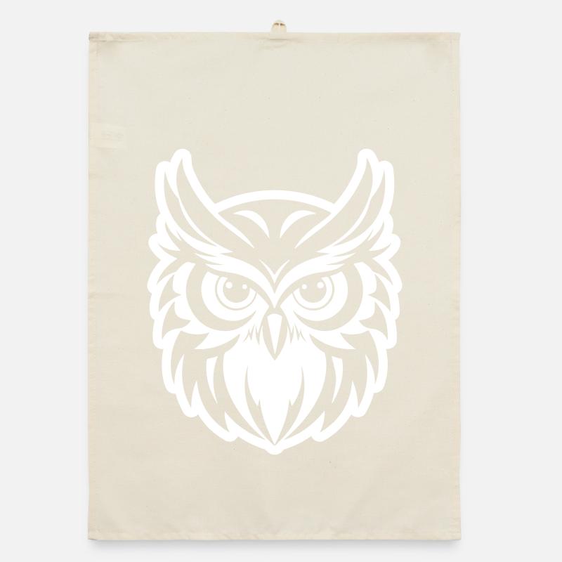 Eule Tier Organic Geschirrtuch